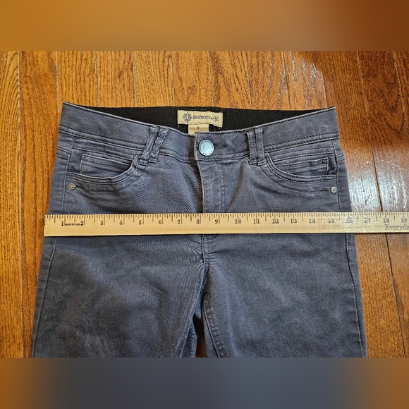 Democracy Jeans Womens Size 6 Gray Ab Technology Low Rise Stretch - Picture 5 of 7